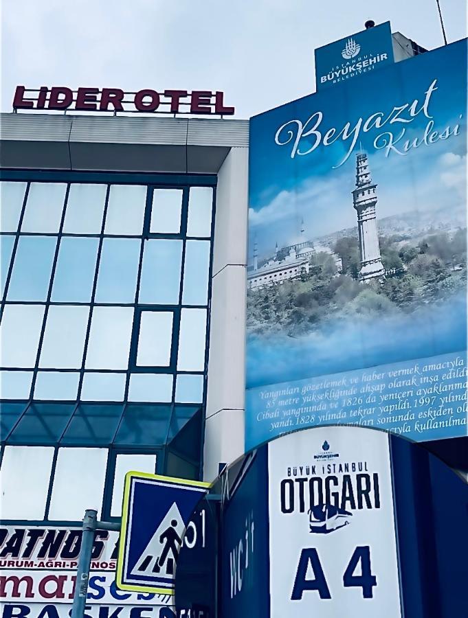 Lider Hotel İstanbul Dış mekan fotoğraf